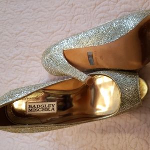 Badgley Mischka designer party shoes